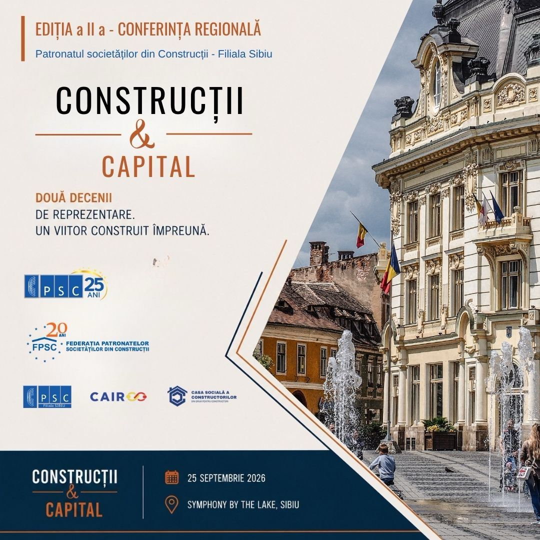 Inscriere conferinta PSC SIBIU 2026
